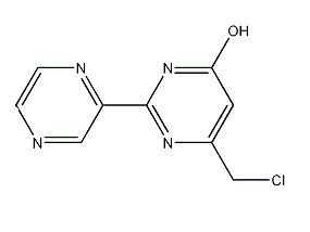 6-(Chloromethyl)-2-(2-pyrazinyl)-4(3H)-pyrimidinone